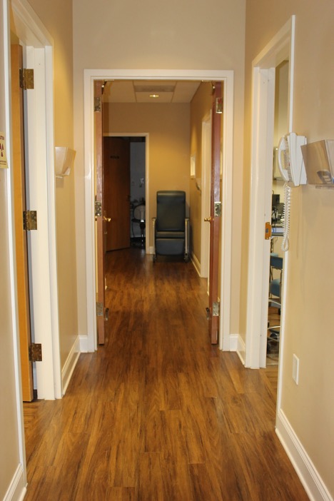 Hallway, Oral & Maxillofacial Surgery of North Raleigh